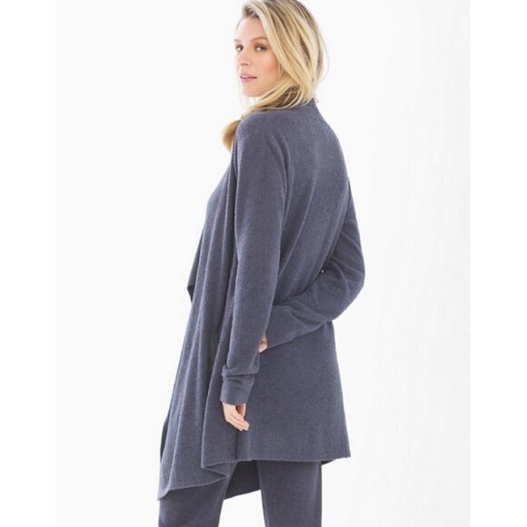 💕BAREFOOT DREAMS💕 Cozy Chic Lite Island Wrap Pacific Blue Small/Medium NWT - Picture 7 of 16